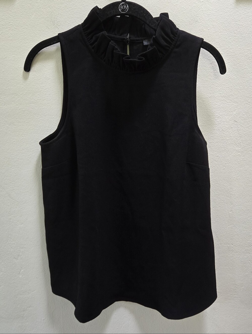 J Crew Ruffle Hem Tank - Picture 2 of 4